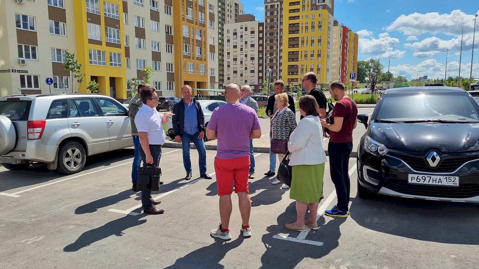Специалисты по строительной экспертизе из Республики Беларусь побывали в ЖК «Новая Кузнечиха»