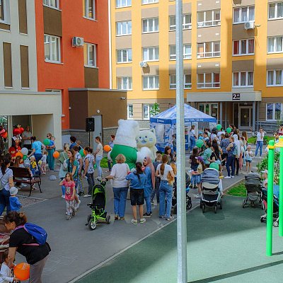 1 июня в ЖК «Новая Кузнечиха» прошел праздник, посвященный Дню защиты детей