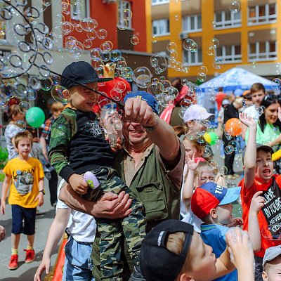 1 июня в ЖК «Новая Кузнечиха» прошел праздник, посвященный Дню защиты детей