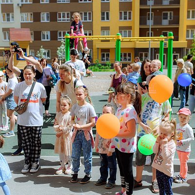 1 июня в ЖК «Новая Кузнечиха» прошел праздник, посвященный Дню защиты детей