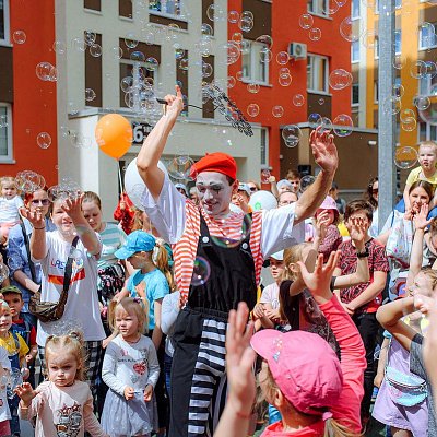 1 июня в ЖК «Новая Кузнечиха» прошел праздник, посвященный Дню защиты детей