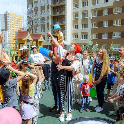 1 июня в ЖК «Новая Кузнечиха» прошел праздник, посвященный Дню защиты детей