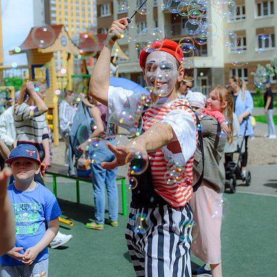 1 июня в ЖК «Новая Кузнечиха» прошел праздник, посвященный Дню защиты детей