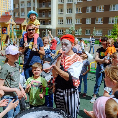 1 июня в ЖК «Новая Кузнечиха» прошел праздник, посвященный Дню защиты детей