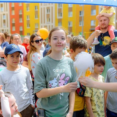 1 июня в ЖК «Новая Кузнечиха» прошел праздник, посвященный Дню защиты детей