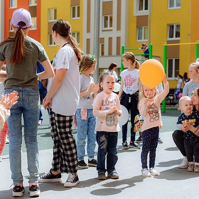 1 июня в ЖК «Новая Кузнечиха» прошел праздник, посвященный Дню защиты детей