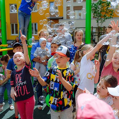 1 июня в ЖК «Новая Кузнечиха» прошел праздник, посвященный Дню защиты детей