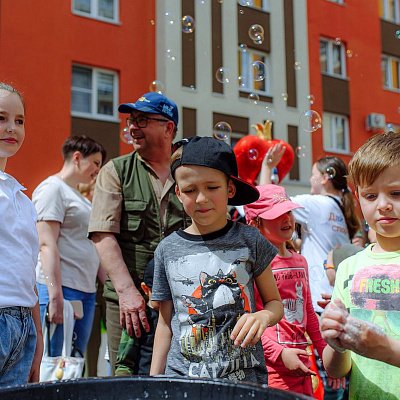 1 июня в ЖК «Новая Кузнечиха» прошел праздник, посвященный Дню защиты детей