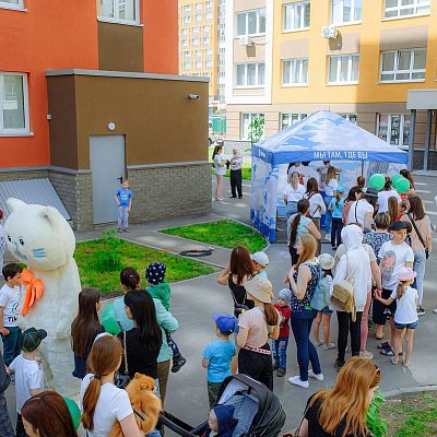 1 июня в ЖК «Новая Кузнечиха» прошел праздник, посвященный Дню защиты детей