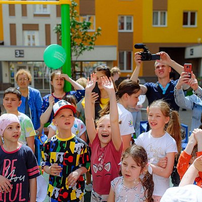 1 июня в ЖК «Новая Кузнечиха» прошел праздник, посвященный Дню защиты детей