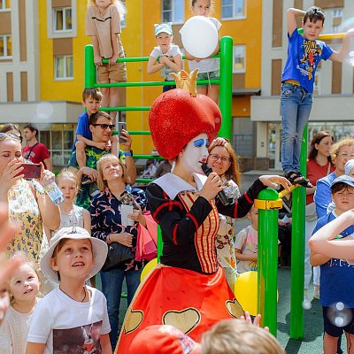 1 июня в ЖК «Новая Кузнечиха» прошел праздник, посвященный Дню защиты детей